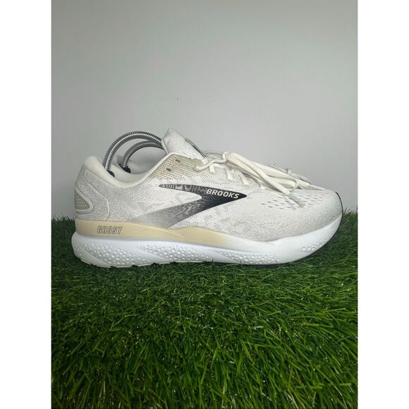 Brooks Ghost 16 Running Shoes Men’s 11.5 White Athletic Sneakers Lightweight Com main image 6